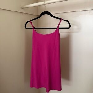Abercrombie & Fitch Pink Slip Mini Dress